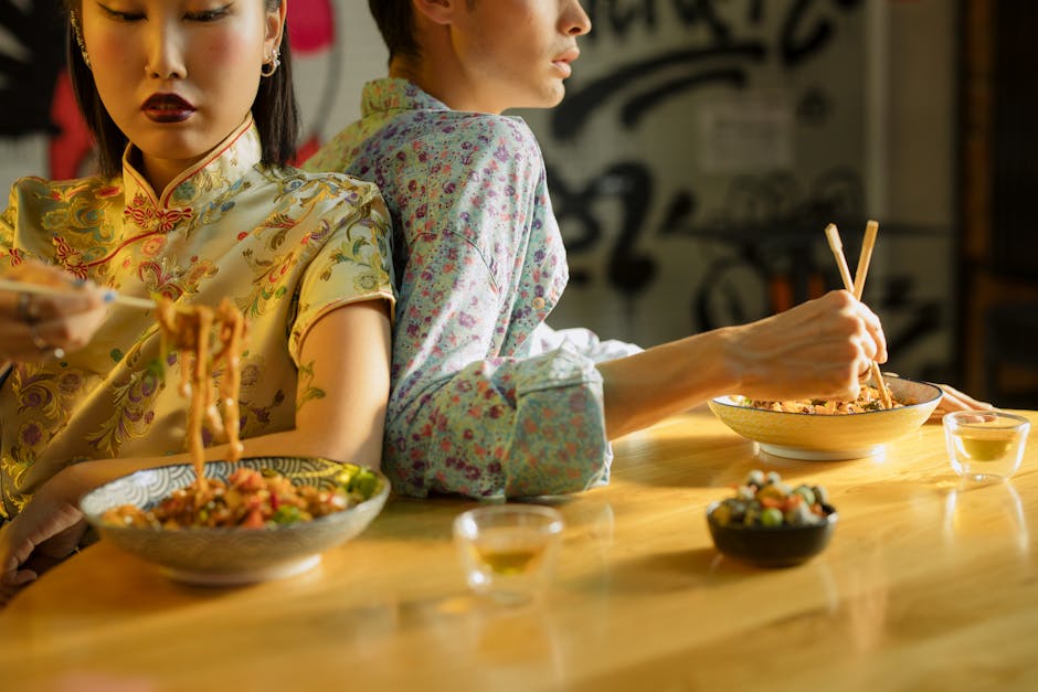 chinese restaurant food interior